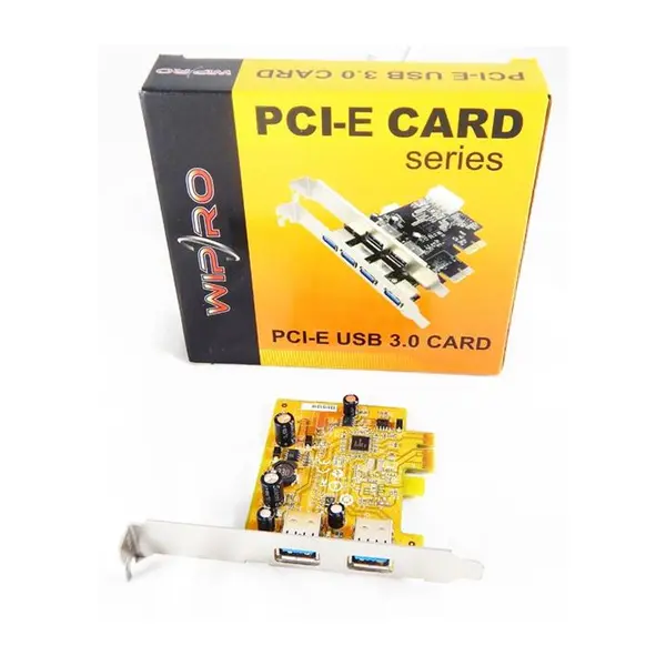 کابل و مبدل کارت پی سی آی - ای یو اس بی 3 ویپرو WIPRO USB 3.0 PCI-E CARD