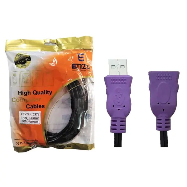 کابل افزایش طول 5 متری USB انزو ENZO