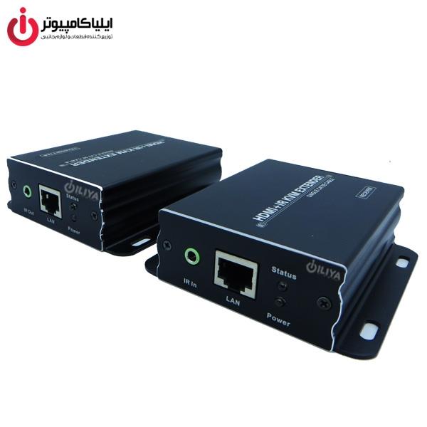 افزایش دهنده 60 متری کابل HDMI و USB2 لایمستون مدل LS-HKE060 Limestone LS-HKE060 HDMI And USB2 Extension Device 60m