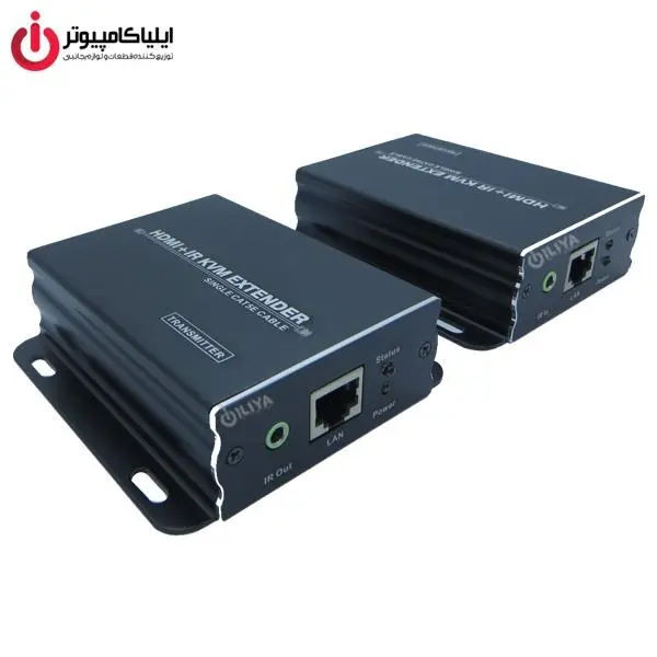 افزایش دهنده 60 متری کابل HDMI و USB2 لایمستون مدل LS-HKE060 Limestone LS-HKE060 HDMI And USB2 Extension Device 60m