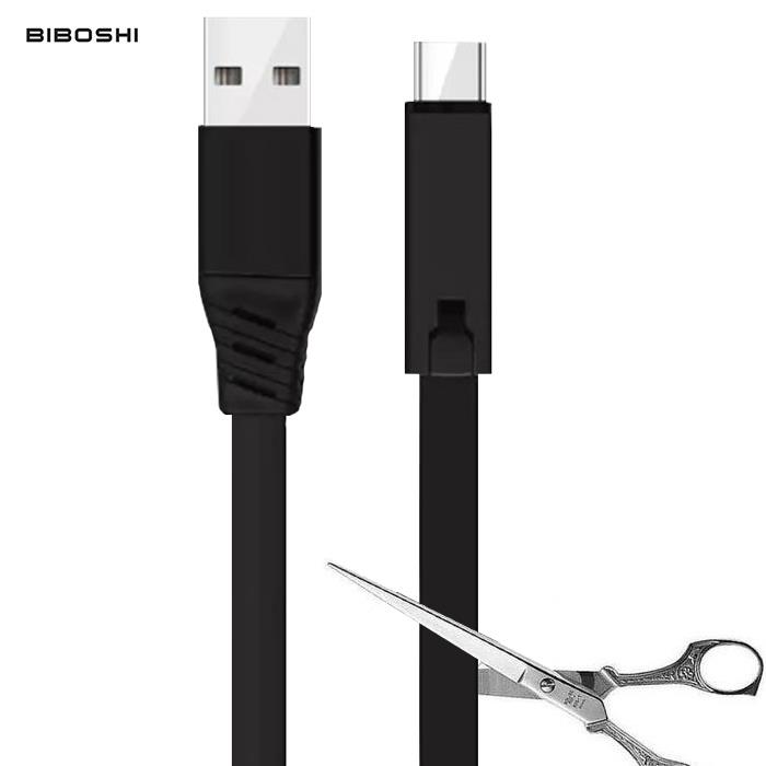 کابل قیچی شونده بیبوشی Biboshi Recover Cuttable Charge Cable CA1001