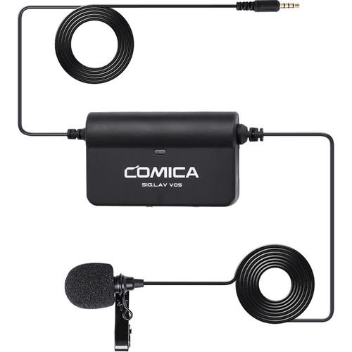میکروفون یقه ای با سیم کامیکا مدل CVM-SIG.LAV V05 COMICA CVM-SIG.LAV V05 Microphone