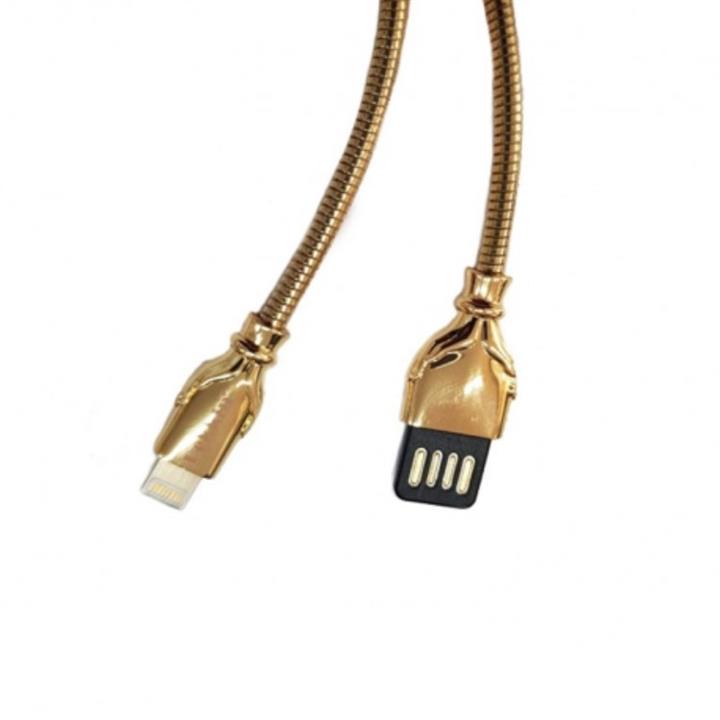 کابل فلزی آیفون Dekkin M-298-E-479 iphone cable ۱ متر