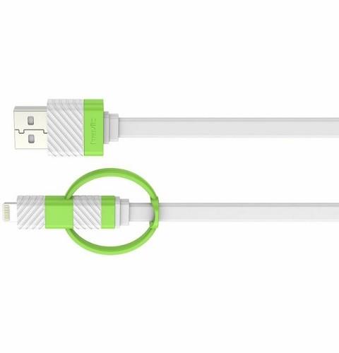 Havit CB551 USB To Lightning And microUSB Cable 1m