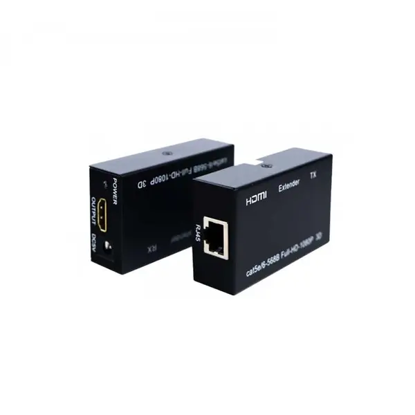 اکستندر HDMI Cat6 دی تک مدل دی تی 7009 ای به طول 60 متر DTECH DT-7009A Over Cat6 60m HDMI Extender