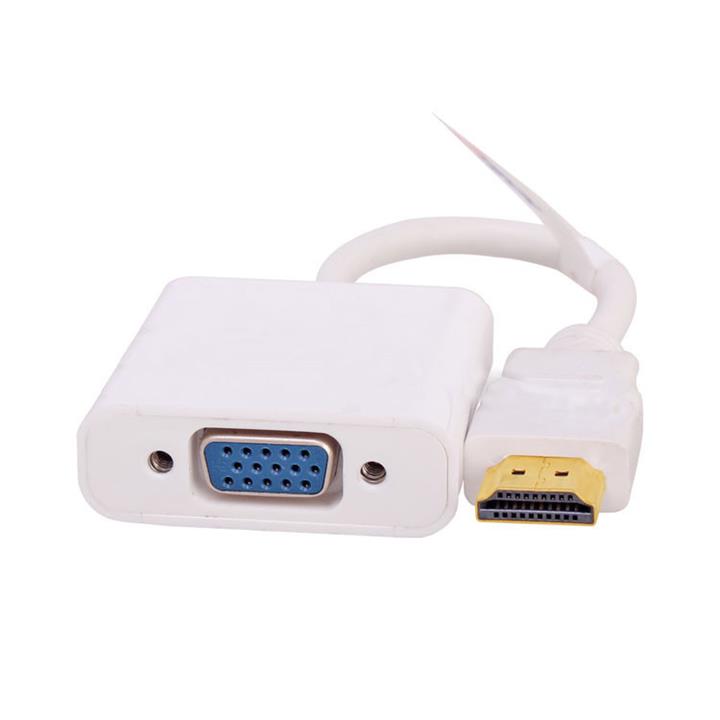 تبدیل HDMI به VGA سیم دار دی تک مدل دی تی 6515 Dtech DT-6515 HDMI TO VGA Cable