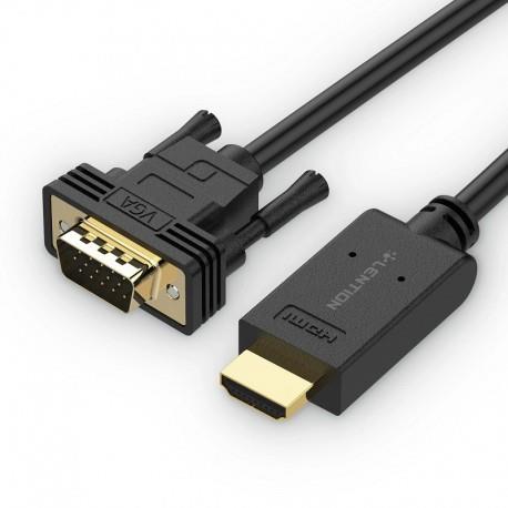 کابل تبدیل HDMI به VGA لنشن CB-HV طول 1.8 متر