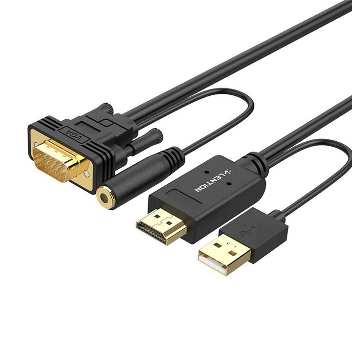 کابل و مبدل مبدلHDMIبه VGA لنشن مدل VC-HpVa-P1 -
