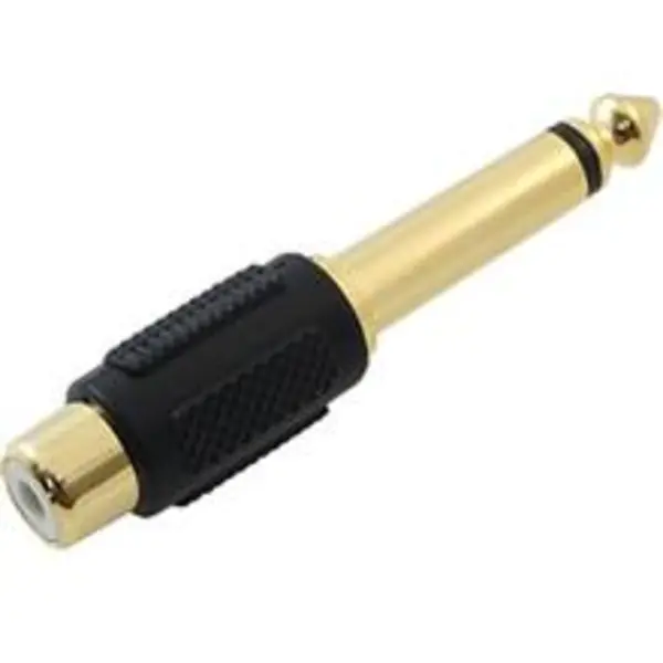 مبدل جک RCA به درگاه 6.3 میلی متری Mono دایو مدل MA36 Daiyo MA36 RCA Jack To 6.3mm Mono Plug Adaptor