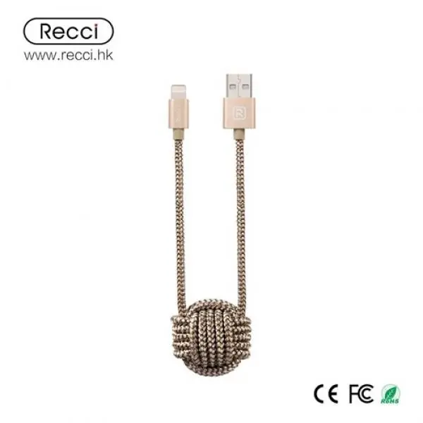 کابل لایتنینگ رسی Recci RCL-K100 BALL Lightning Cable