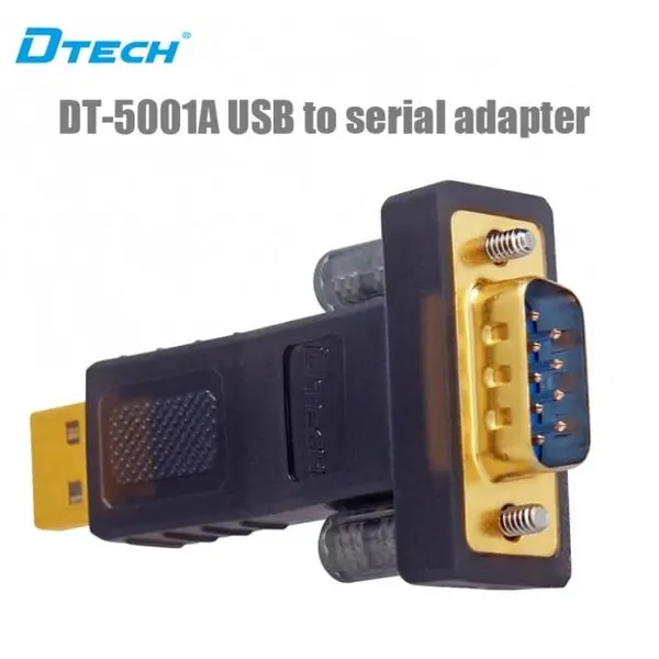 مبدل RS232 به USB دیتک مدل DT-5001A Dtech DT-5001A USB to RS232 Adapter