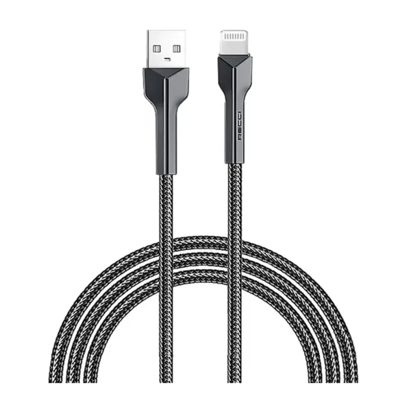 کابل لایتنینگ رسی مدل RTC-N24L طول 1.5 متر