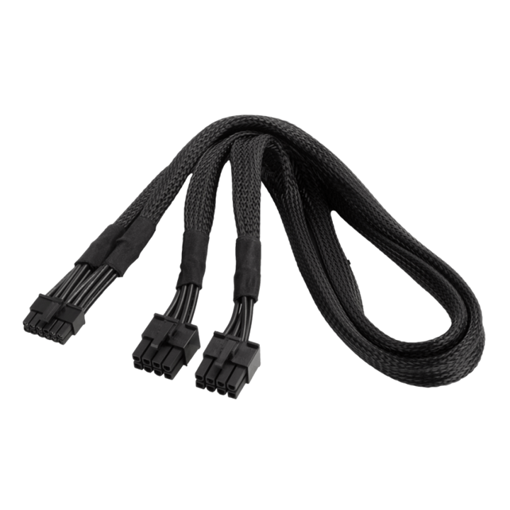 کابل مبدل برق کارت گرافیک سیلوراستون مدل SST-PP12-EPS SilverStone SST-PP12-EPS SLEEVE Cable