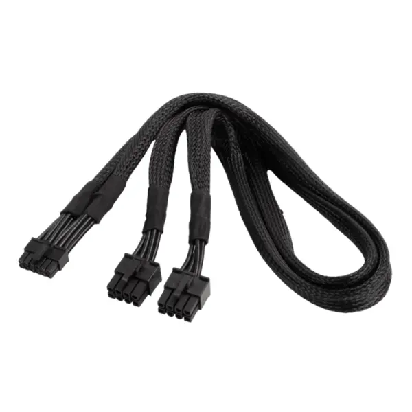 کابل مبدل برق کارت گرافیک سیلوراستون مدل SST-PP12-EPS SilverStone SST-PP12-EPS SLEEVE Cable