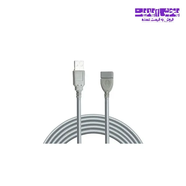 کابل افزایش طول USB 2.0 به طول ۵ متر ENZO USB 2.0 Extension Cable 5m
