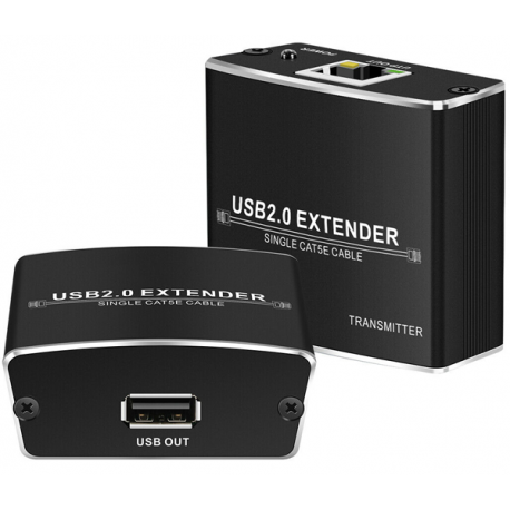 افزایش دهنده USB 2.0 لایمستون مدل LS-U2E100 به طول 100 متر   Limestone LS-U2E100 USB 2.0 Extender 100m