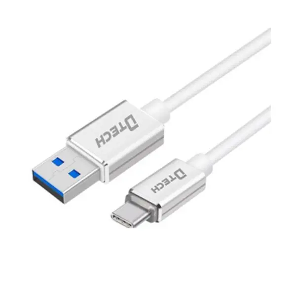 کابل تبدیل USB 3.0 به Type-C دی تک مدل تی 0306 به طول 1.5 متر کابل تبدیل USB-3 به Type-C طول 1.5m دیتک Dtech DT-T0306 - 2