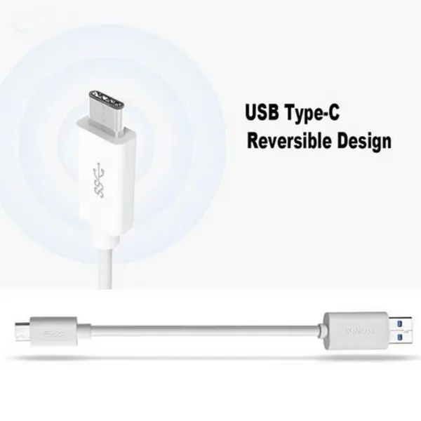 کابل تبدیل USB-C 3.0 به USB راموس مدل CB31 به طول 1 متر Romoss CB31 USB-C 3.0 To USB Cable 1m