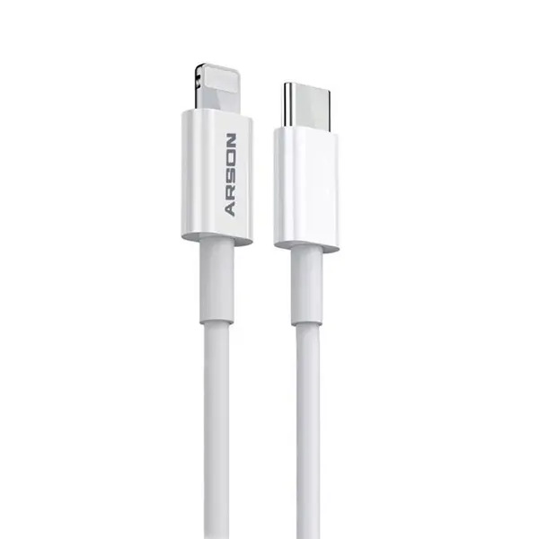 کابل تبدیل USB-C به لایتنینگ آرسون مدل AN-100 طول 1 متر -