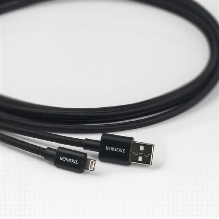کابل تبدیل USB به لایتنینگ روموس مدل CB13ns طول 3 متر Romoss CB13ns USB To Lightning Cable 3m