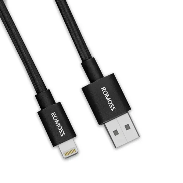 کابل تبدیل USB به لایتنینگ روموس مدل CB13ns طول 3 متر Romoss CB13ns USB To Lightning Cable 3m