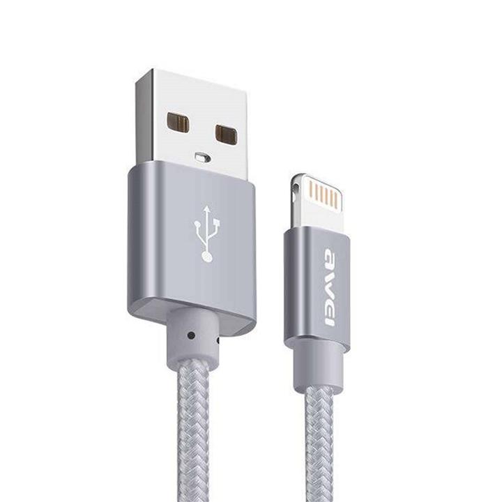 کابل تبدیل USB به لایتنینگ اوی مدل CL-988 به طول 30 سانتی متر Awei CL-988 USB To Lightning Cable 30 cm