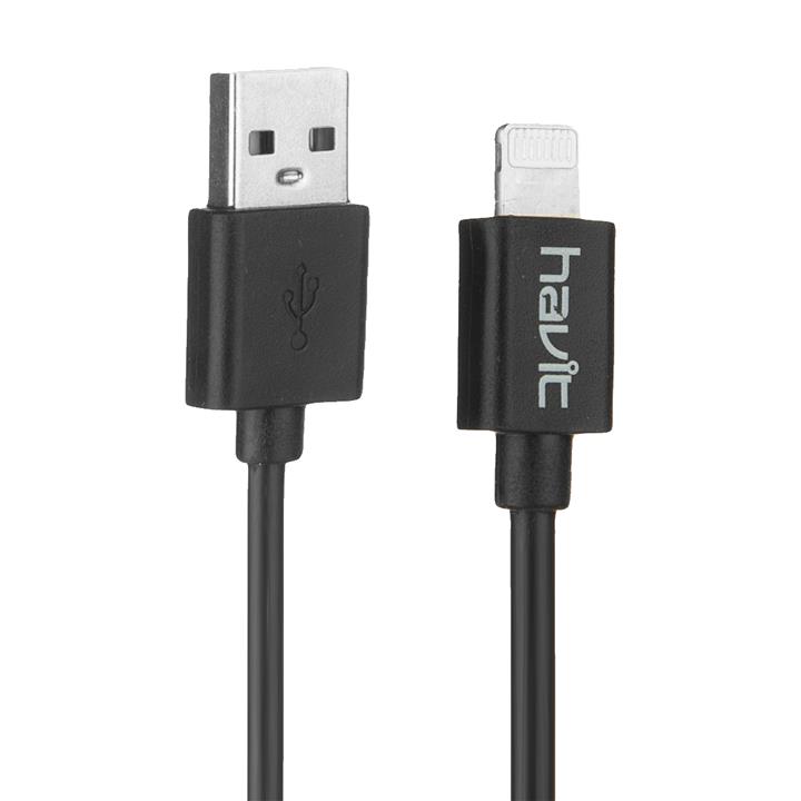 کابل تبدیل USB به لایتنینگ هویت مدل H647 طول 1متر Havit H647 USB To Lightining Cable 1m