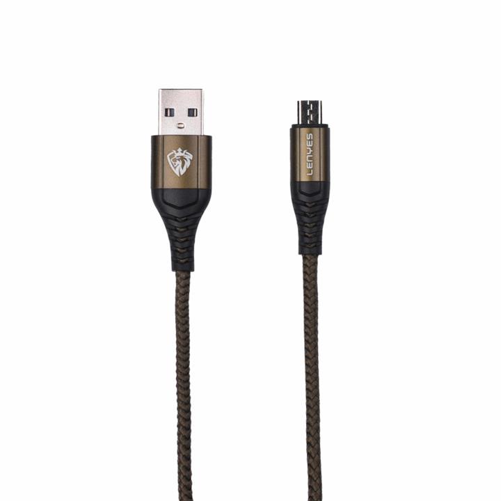 کابل تبدیل USB به microUSB لنیز مدل LC942-V طول 1 متر -