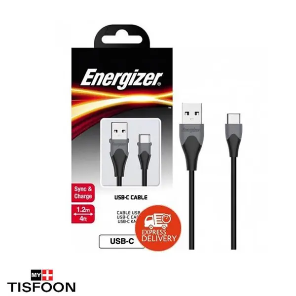 کابل USB به MICRO-USB انرجایزر مدل  C61MCGBK4 طول 1.2 متر Energizer  C61MCGBK4 USB To MICRO-USB Cable 1.2m