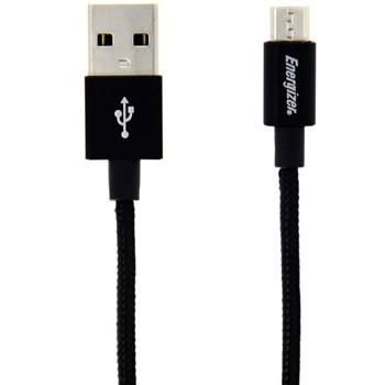 کابل تبدیل USB به microUSB انرجایزر مدل Metallic 2.4A طول 1.2 متر Energizer Metallic 2.4A USB To microUSB Cable 1.2m