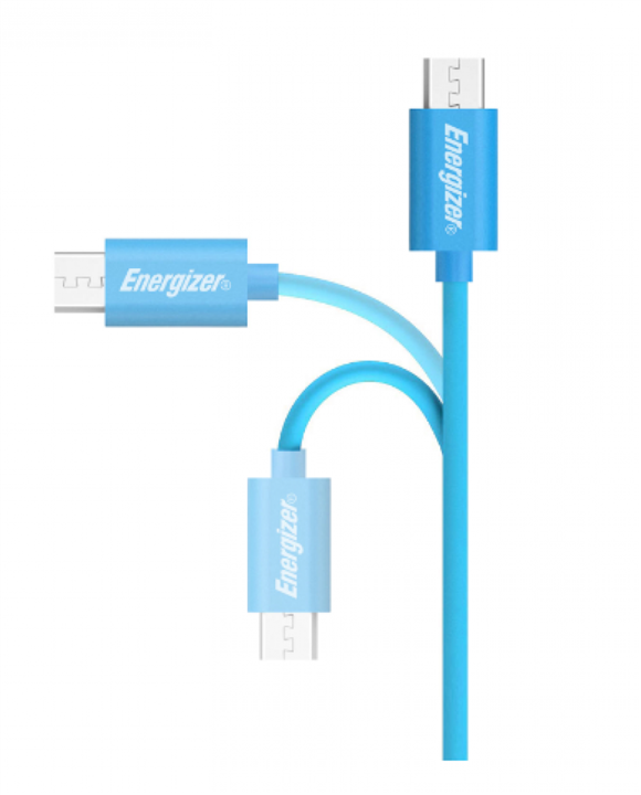 کابل تبدیل USB به microUSB انرجایزر مدل C11UBMCGBL3 طول 1.2 متر -