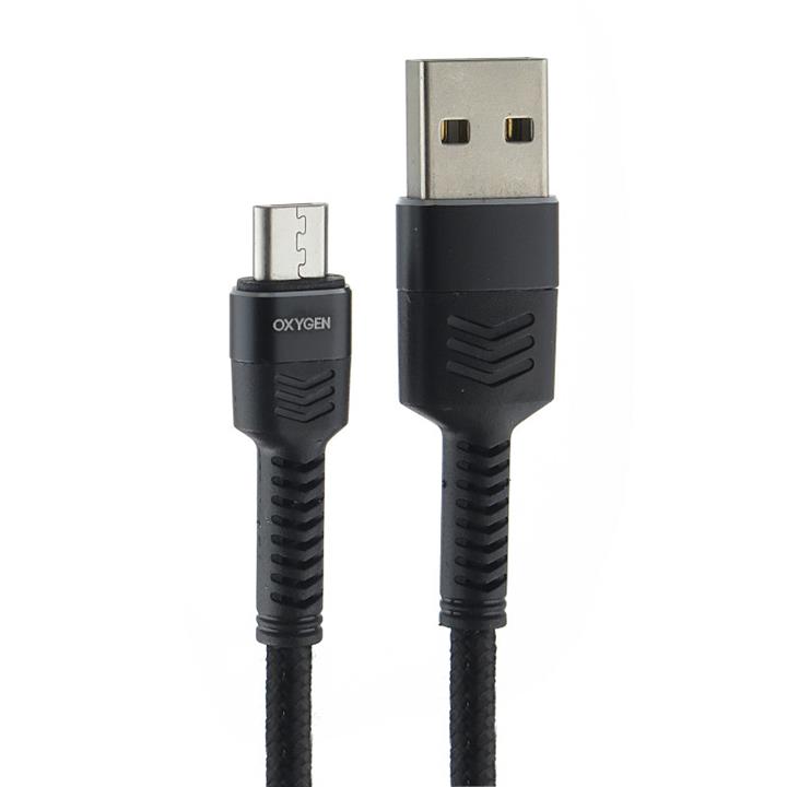 کابل تبدیل USB به MicroUSB اکسیژن مدل LX10 طول 1 متر -