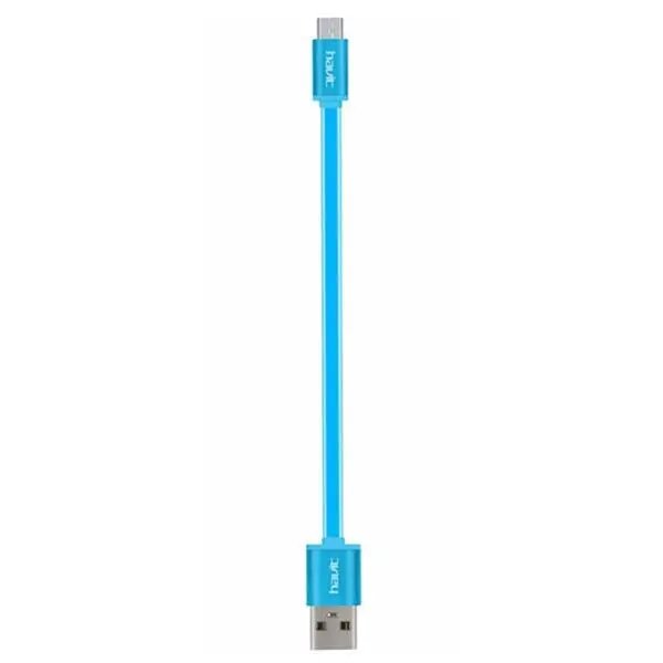 کابل تخت تبدیل USB به microUSB هویت مدل HV-CB668 به طول 0.18 متر Havit HV-CB668 Flat USB To microUSB Cable 0.18m