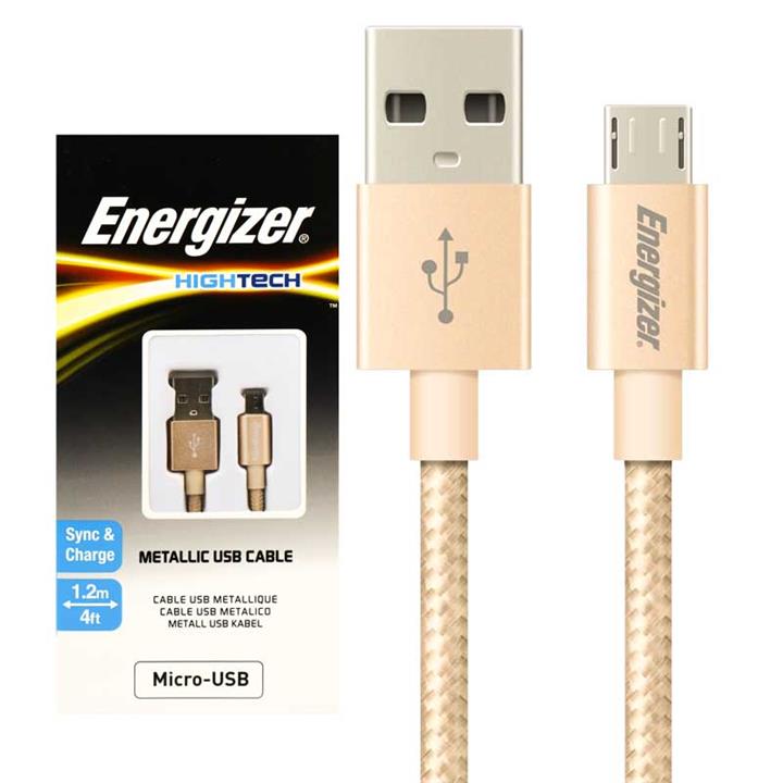 کابل تبدیل USB به micro-USB انرجایزر مدل C13UBMCGGD4|طلایی