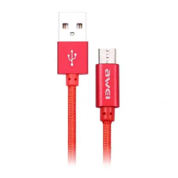 کابل تبدیل USB به MicroUSB اوی مدل CL-10 به طول 0.3 متر -