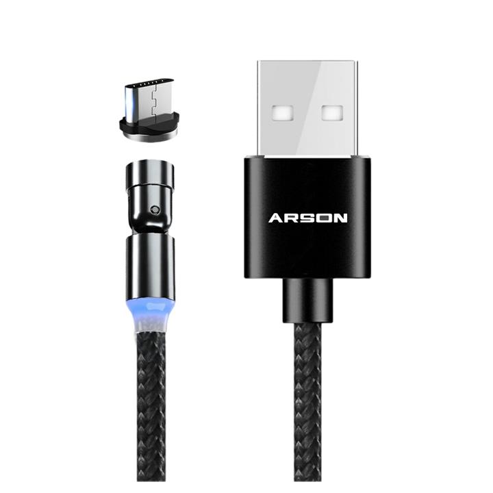 کابل تبدیل مغناطیسی USB به USB-C آرسون مدل AN-Q36 طول 1 متر -