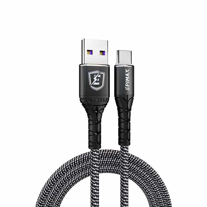 کابل تبدیل USB به USB-C اپیمکس مدل EC - 08 طول 1.2 متر Epimax EC - 08 USB to USB-C Cabel  1.2 m