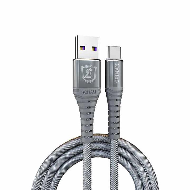 کابل تبدیل USB به  USB-C اپیمکس مدل EC - 11 طول 1.2 متر Epimax EC - 11 USB to  USB-C Cabel 1.2 m