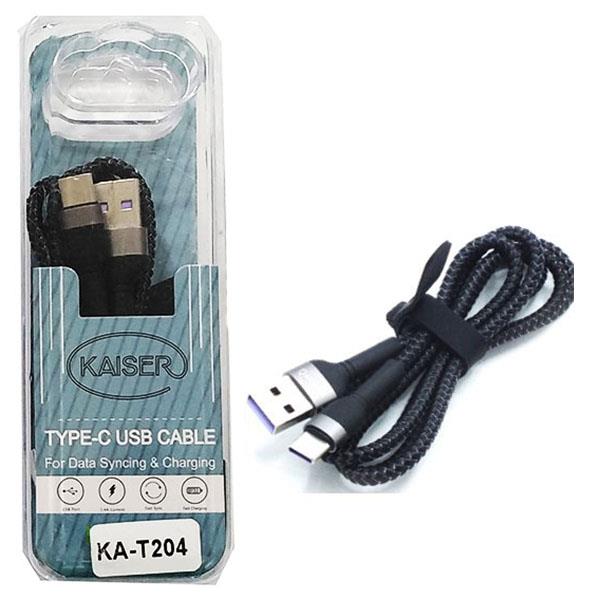 کابل تبدیل USB به USB-C کایزر مدل KA-T204 طول 1 متر -