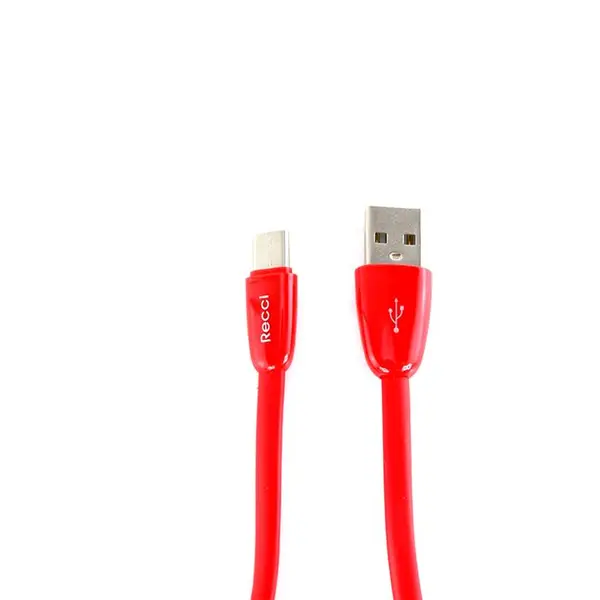 کابل USB به USB-C رسی مدل RCT-S100 طول 1 متر Recci RCT-S100 Type-C JELLY Data Cable - 4