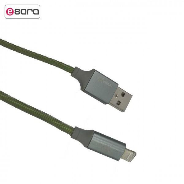 کابل تبدیل USB به لایتنینگ اکسیژن مدل X51 به طول 1 متر کابل تبدیل USB به لایتنینگ اکسیژن مدل X51 به طول 1 متر