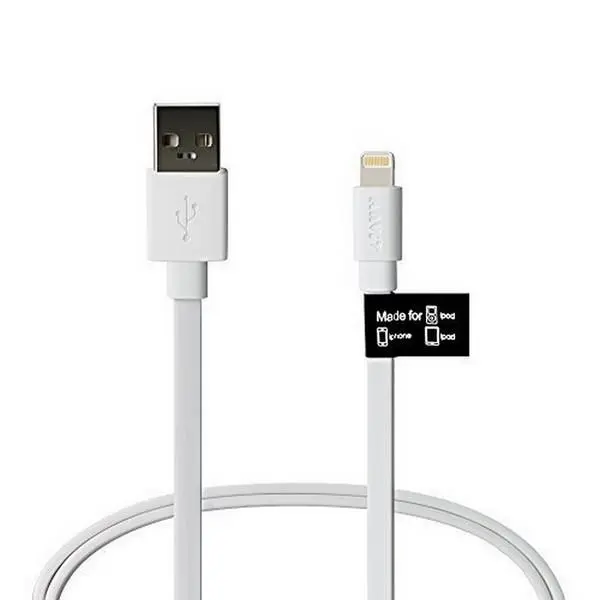 کابل تخت تبدیل USB به لایتنینگ هویت مدل X61 به طول 1 متر Havit X61 USB To Lightning Cable 1m