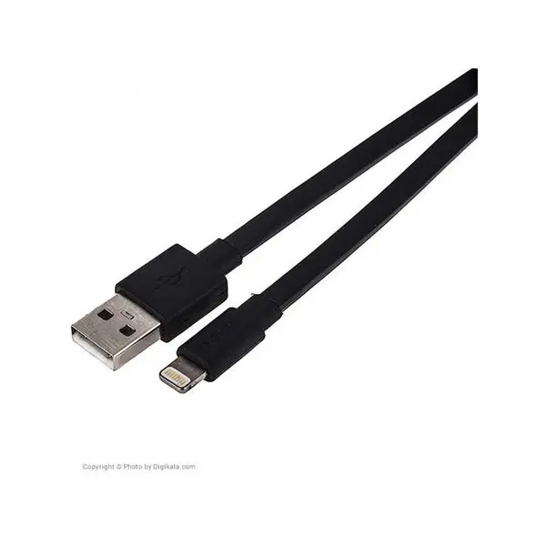 کابل تخت تبدیل USB به لایتنینگ هویت مدل X61 به طول 1 متر Havit X61 USB To Lightning Cable 1m
