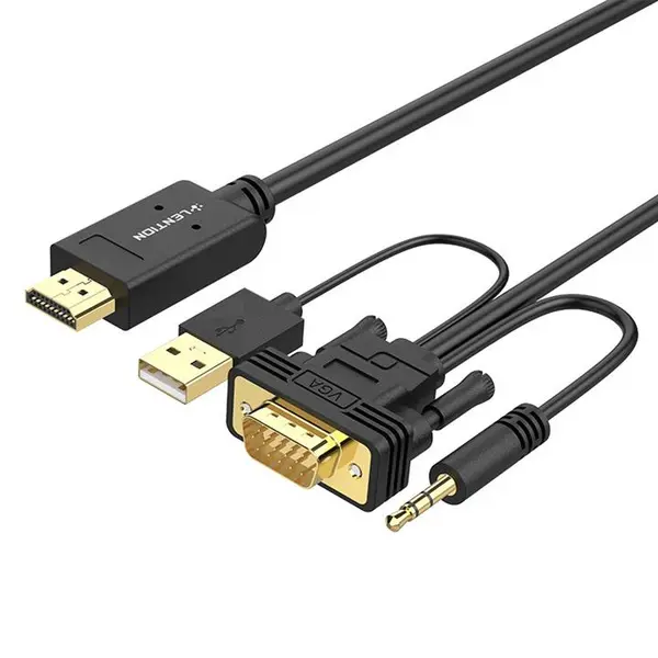 مبدل VGA به HDMI لنشن مدل VC-VpaH-P1 -