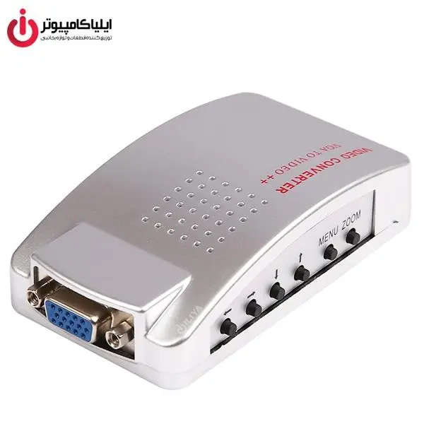 مبدل تصویر VGA به RCA لایمستون مدل LS-V2A Limestone LS-V2A VGA To RCA Converter