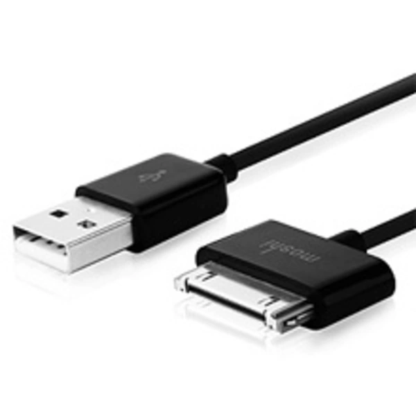 کابل 2.0 USB ویژه iPod, iPhone, iPad مشکی Apple Moshi USB Cable for iPod iPhone iPad-Black