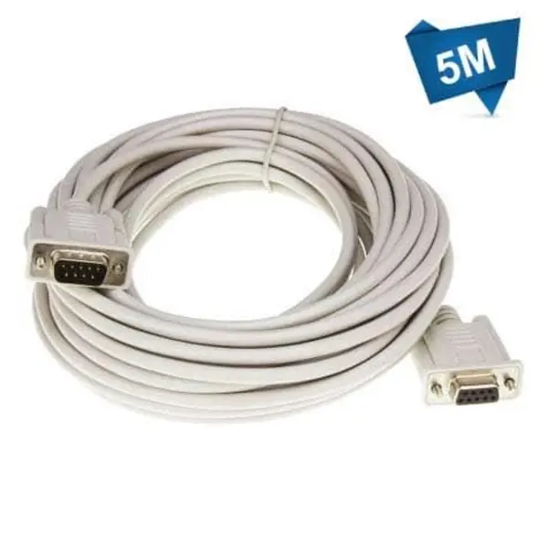 کابل سریال 5 متری لمونتک RS232 نر و ماده