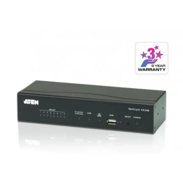 کابل و مبدل باکس توسعه رله 8 کاناله آتن مدل ATEN VK248