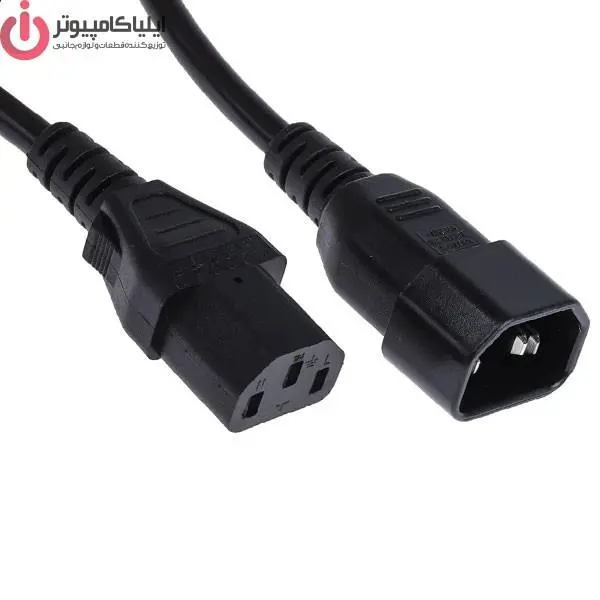 کابل برق کیس Back To Back تی سی تراست مدل TC-MPCB18 C13-C14 طول 1.8 متر