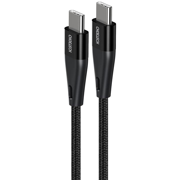 کابل CHOETECH چویتِک 60 وات تبدیل USB-C به USB-C پاور دلیوری طول 1.2 متری مدل XCC-1003